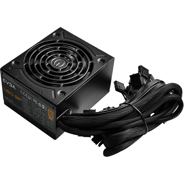 Alt view image 4 of 5 - EVGA 460 BP, 80+ BRONZE 450W + 10W, 3 Year Warranty, Power Supply 100-BP-0460-K1