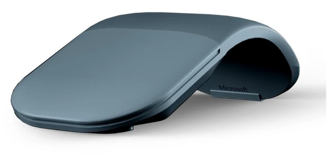Main image of Arc Touch Mouse, Compatible with Microsoft Surface FHD-00001 Foldable Portable Mouse Silent Folding Arc for Computer/Mac/OS/Notebook (Blue)