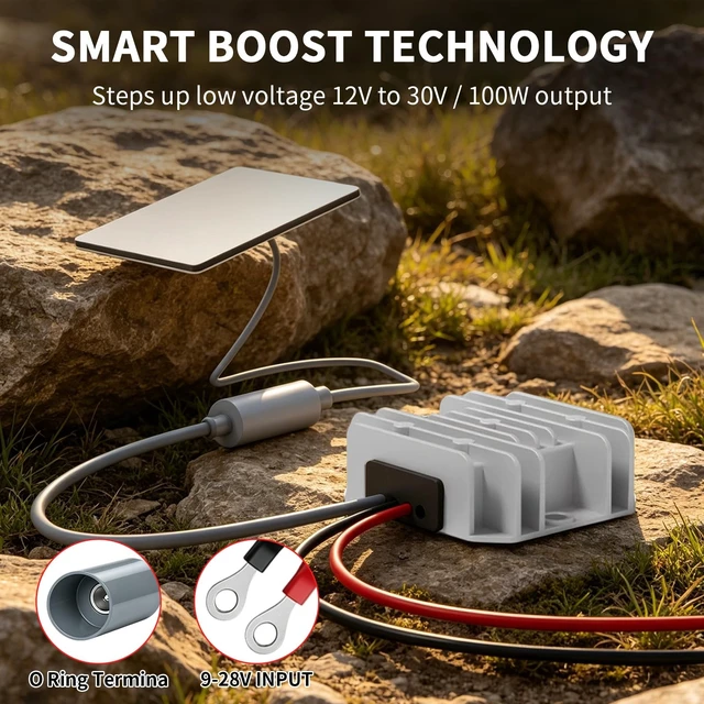 Alt view image 2 of 5 - Guhiwuk Starlink Mini 12V Adapter, Starlink Mini DC Step Up Converter