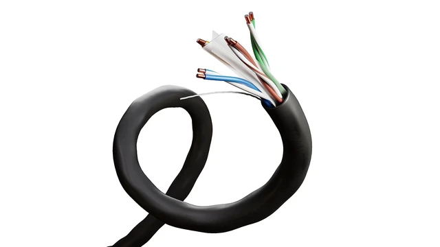 Alt view image 3 of 4 - Transber CAT5E 1000FT (Black)