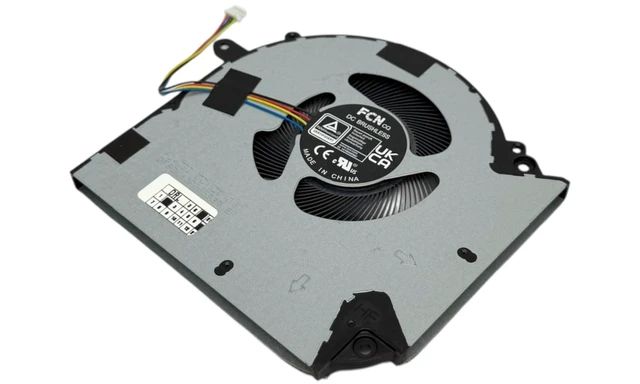 Alt view image 3 of 5 - CPU Cooling Fan for Asus VivoBook 16X OLED K3605VC, K3605VU, K3605VV, K3605ZC, K3605ZF, Model DFSCL42P065939, G97N12MS1MZ-57T11, 13NB11D0P01111, 13NB11D0P01011, 13NB11D0P01211