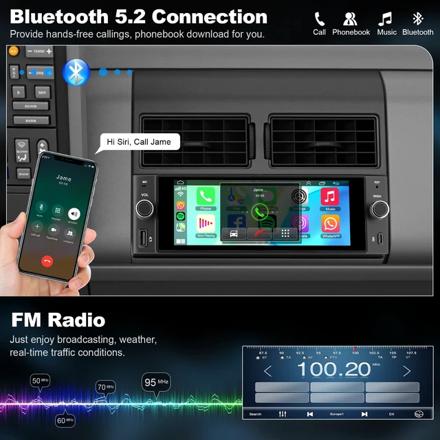 Alt view image 5 of 5 - Android Car Radio Stereo for 1988-1994 Chevrolet C/K Blazer Suburban GMC