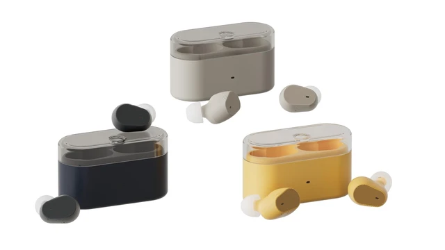 Alt view image 3 of 5 - Moondrop Pudding TWS Earphone True Wireless Stereo ANC AI ENC LHDC-V 10mm Dynamic Driver Interactive DSP Bluetooth 6.0 Music Game Dual Mode (White)
