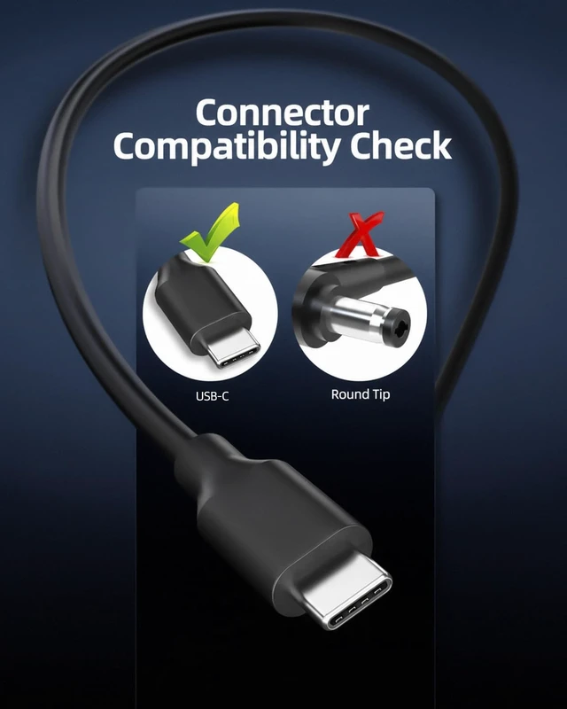 Alt view image 2 of 5 - 100W USB-C Charger for Asus ROG Zephyrus, TUF Gaming G16 G14 Duo A14 Laptop