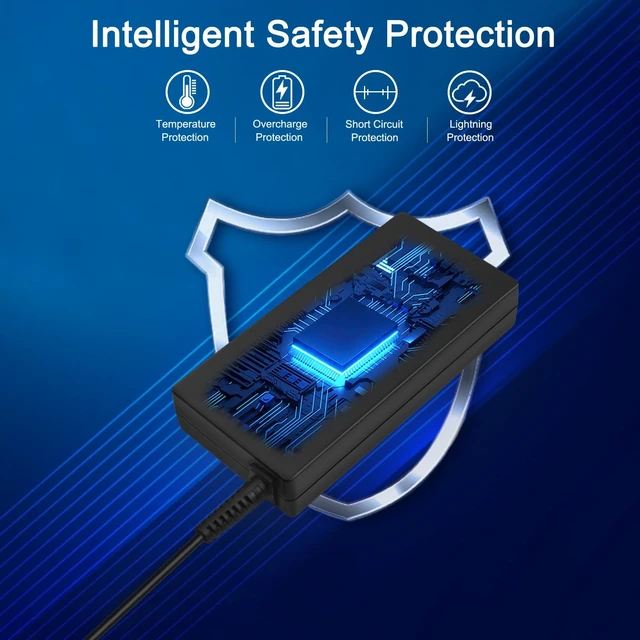 Alt view image 5 of 5 - JUYOON 150W Laptop Charger Compatible with Gigabyte Aorus g5 g6 g7 2023 2024 clevo Metabox Monster Laptops chicony a18-150p1a a150a048p liteon PA-1151-76