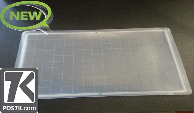 Alt view image 3 of 4 - SAM4S ER-920, ER-940, SPS-320, SPS-340 Overlay Flat Keyboard Wet Cover Silicone Keyboard
