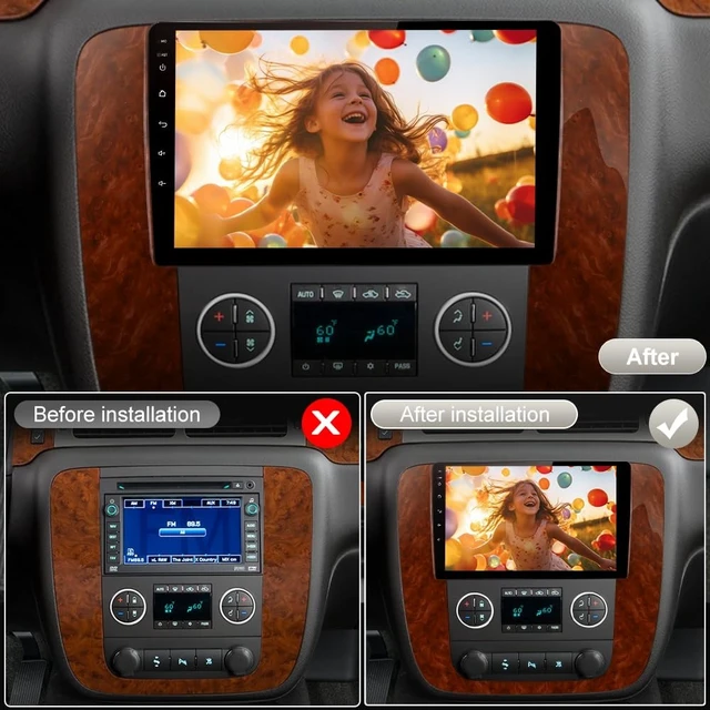 Alt view image 2 of 5 - Car Radio Stereo for Chevrolet Tahoe Suburban GMC Yukon 2007-2013 64G ROM