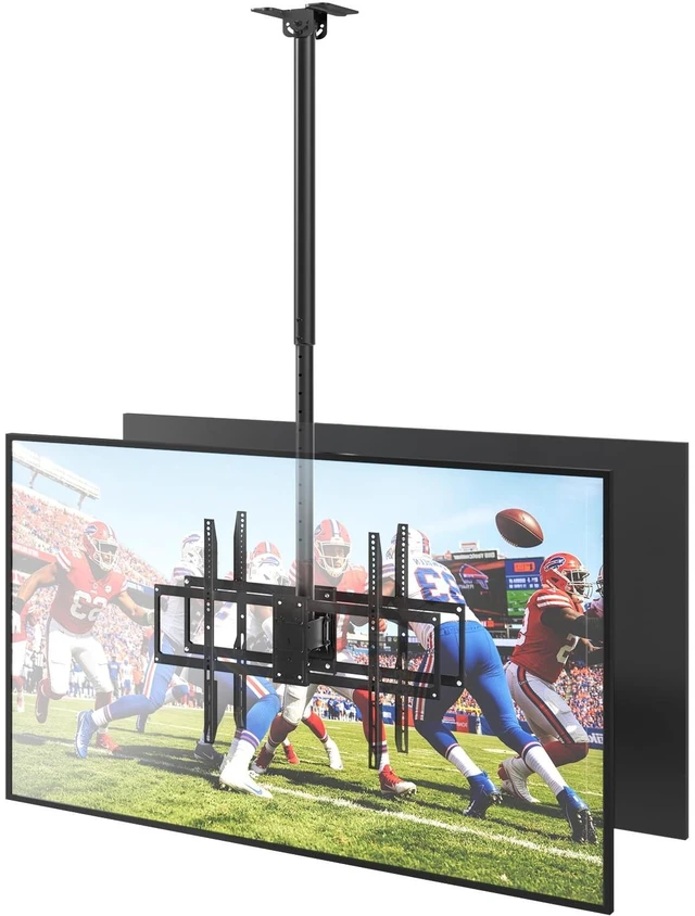 Main image of IMtKotW Dual TV Ceiling Mount for 43-86 inch TV up to 110lbs