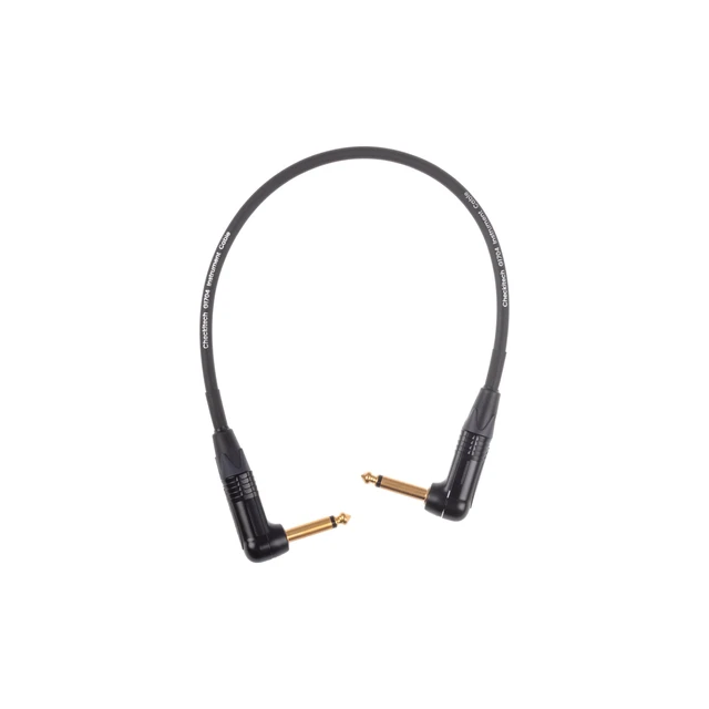 Alt view image 3 of 5 - Checkitech Gratify G1704 Right Angle to Right Angle Pedal Cable - 1 Foot
