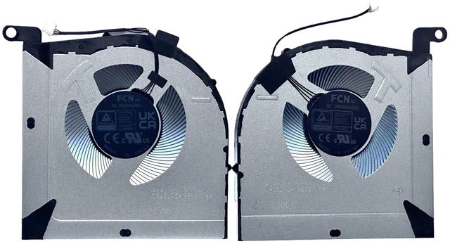 Main image of VoltaGuru New Laptop CPU + GPU Cooling Fans for Lenovo LOQ 15IRH8 82XV, LOQ 16IRH8 82XW PN: DFSCL42P165934, DFSCL42P065934, BN8509S2H-001P, BN8509S2H-000P, BAPA0908R2HY002, DC 12V 0.6A