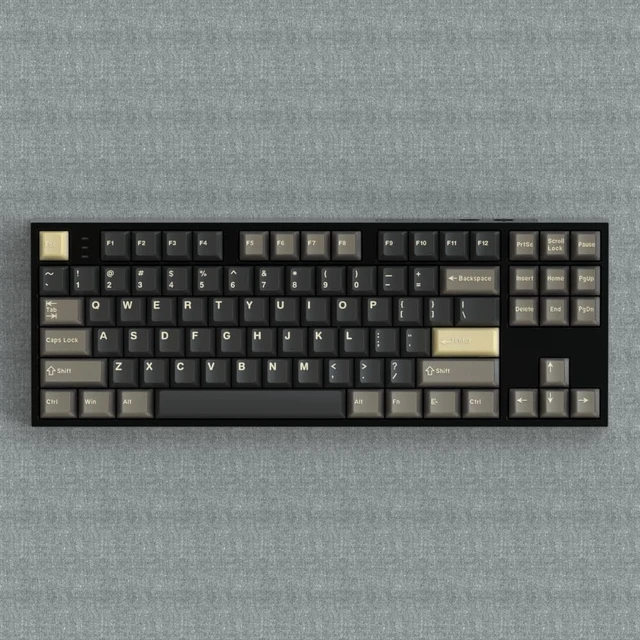 Alt view image 2 of 5 - Owpkeenthy 157 Keys Cherry Profile PBT Keycaps, Oil Proof & Fade Resistant Full Set for 60% 65% 75% 80% TKL 100% Mechanical Keyboards (Cherry Ape)