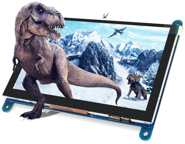 Main image of for Raspberry Pi 7" Touch Screen Monitor Module, 7 inch IPS Display 1024X600 Touchscreen Computer Game Monitor for Pi 4/3/2/ Zero/B B+,Support Raspbian Ubuntu Xbox /PS4 /Mac iOS/Win10