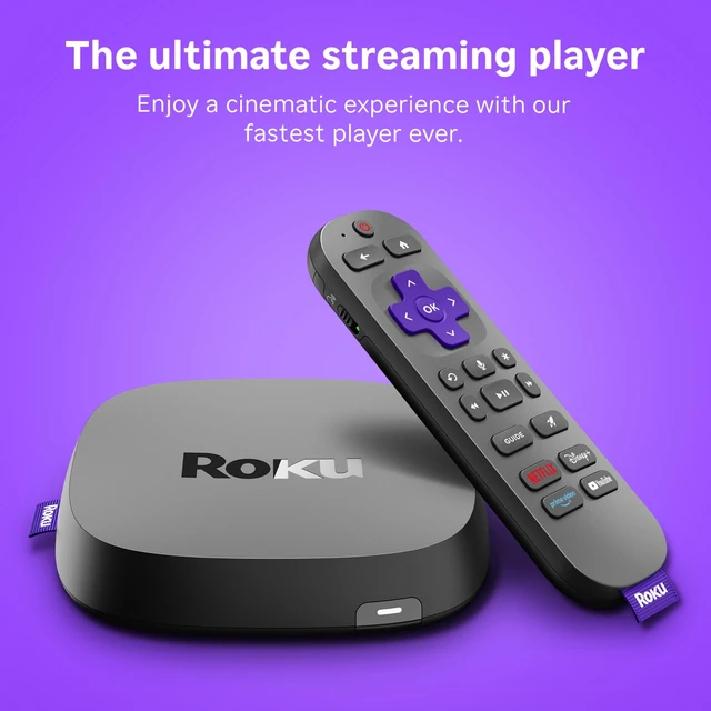 Alt view image 3 of 5 - Roku Ultra, Ultimate Streaming Player - 4K Streaming Device for TV