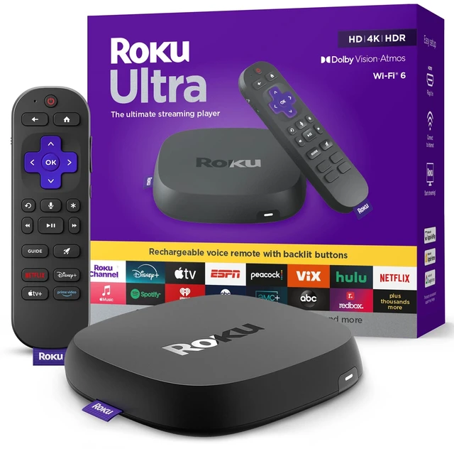 Main image of Roku Ultra, Ultimate Streaming Player - 4K Streaming Device for TV