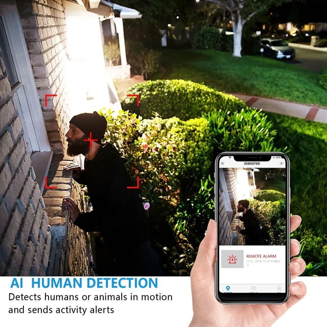 Alt view image 4 of 5 - Free 64G Smallest Wireless WiFi Battery Camera,1080P Security Camera,Baby Monitor Nanny Cam with Video Recording Live Feed Night Vision,Motion Detection,Cloud Storage for Security with iOS Andr