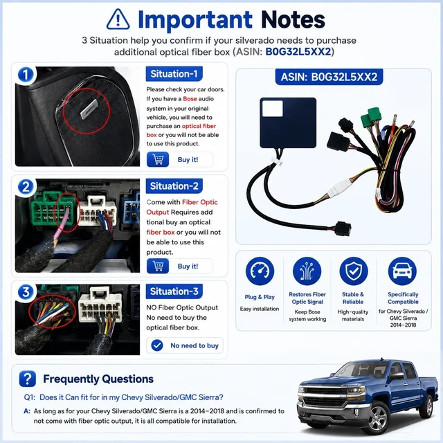 Alt view image 4 of 5 - 13.1" 8Core Car Radio for Chevy Silverado 2014-2018: 2K QLED Touch Screen, Android 13 Stereo with Wireless CarPlay Android Auto 5G WiFi GPS Bluetooth FM/AM Backup Camera