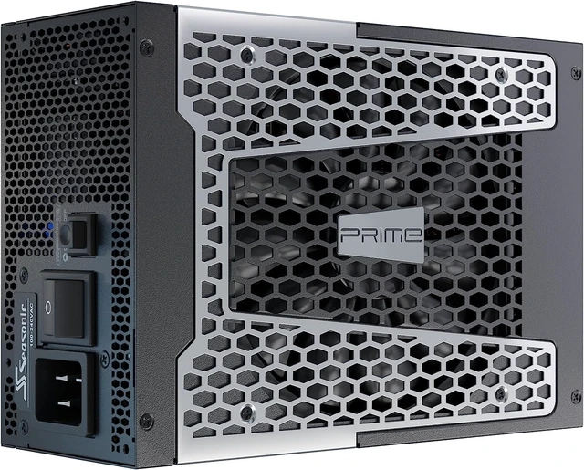 Alt view image 2 of 5 - Seasonic PRIME PX-1600 1600W Power Supply ATX 3.1 & PCIe 5.1 Ready
