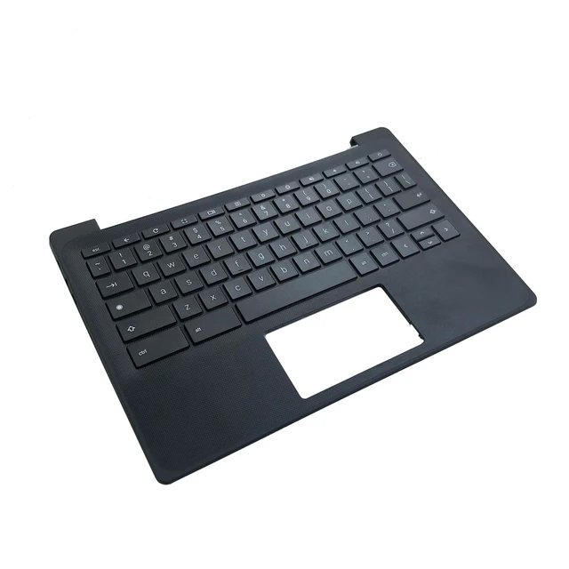 Alt view image 2 of 5 - N93657-001 Replacement for HP Fortis Chromebook 11 G10 Laptop Palmrest Assembly with Non-Backlit US Keyboard