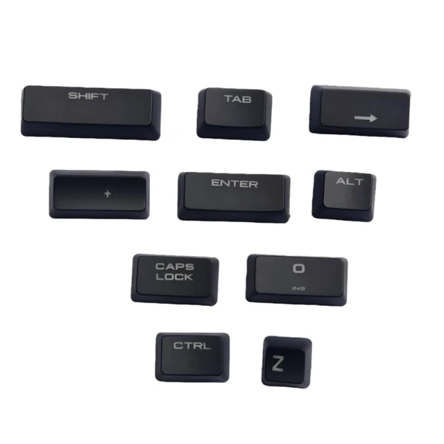 Alt view image 4 of 5 - Full Set of Keyboard 104 Keycaps Replacement for Corsair K70 RGB Gaming Mechanical Cherry MX Keyboard Black