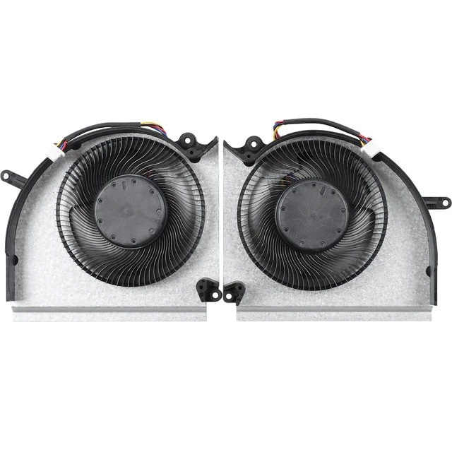 Alt view image 2 of 5 - CPU+GPU Cooling Fan for MSI Vector 17 HX MS-17S3 MS-17S4 N552 N553