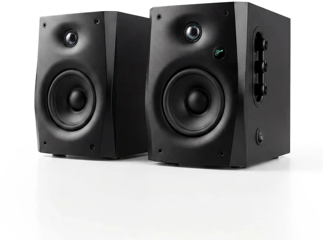 Main image of HiVi-Swans D1100 Computer Speakers - Bluetooth Bookshelf Speakers Pair - 4" Near Filed Speakers Built in DSP for Desktop/PC/Record Player-Black