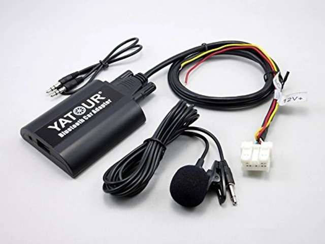 Alt view image 5 of 5 - Infiniti Car Bluetoot-h Adapter, Digital Car Stereo Aux Interface with charg-ing 3.5mm Music Input Port for 350Z, Almera, Almera Tino, Maxima,Murano, Pathfinder 1995-2011 (BTA-NIS)