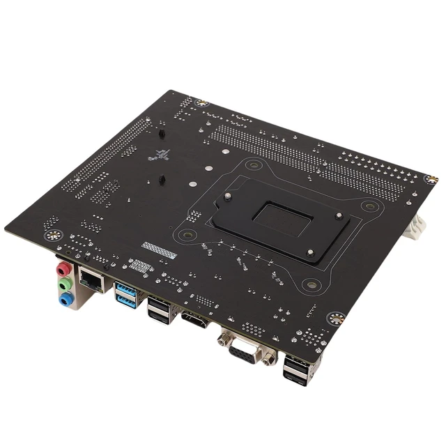 Alt view image 3 of 5 - PC Motherboard Gaming Motherboard H81 M . 2 NVMe NGFF 6Gbs LGA 1150 Micro ATX High Speed Desktop PC