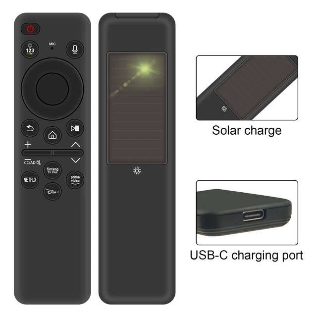 Alt view image 3 of 5 - BN59-01455A So-lar Voice Replace Remote Control Fit for Samsung BN59-01432A