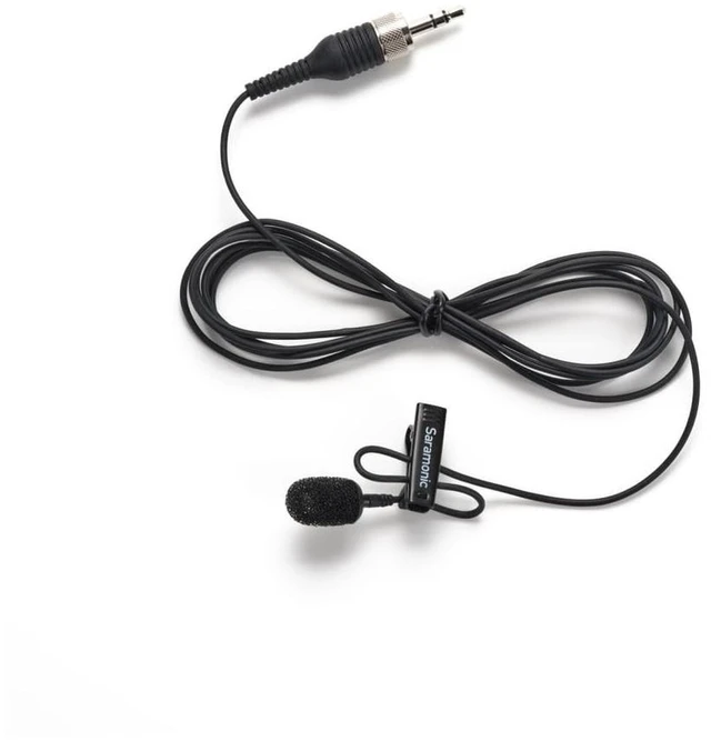 Main image of Saramonic K9 Lavalier 3.5 Premium 3mm Omni-Directional Lavalier Mic 3.5mm Jack Locking TRS Connector