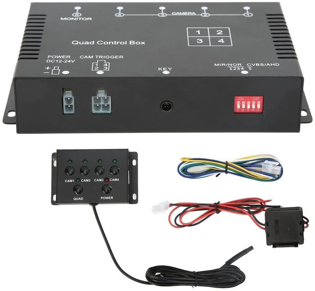 Main image of 4 Channel 1080P AHD Video Multiplexer 12V/24V