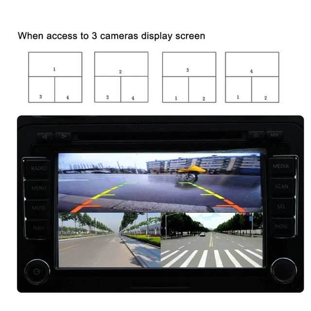 Alt view image 4 of 5 - 4 Channel 1080P AHD Video Multiplexer 12V/24V