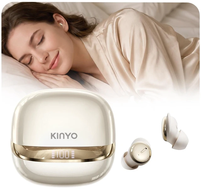 Main image of Kinglucky Sleep Earbuds for Side Sleepers, Mini Noise Cancelling Earbuds