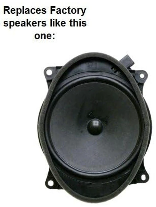 Alt view image 4 of 5 - 6x9 Rear Deck Speaker Adapter Spacer Rings Compatible with 2012-2016 Camry & 2014-2016 Corolla- SAK054_69-1 Pair