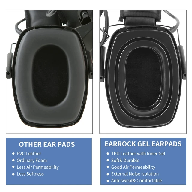 Alt view image 4 of 5 - Gel Ear Pads for Howard Leight Impact Sport, 2 Pairs