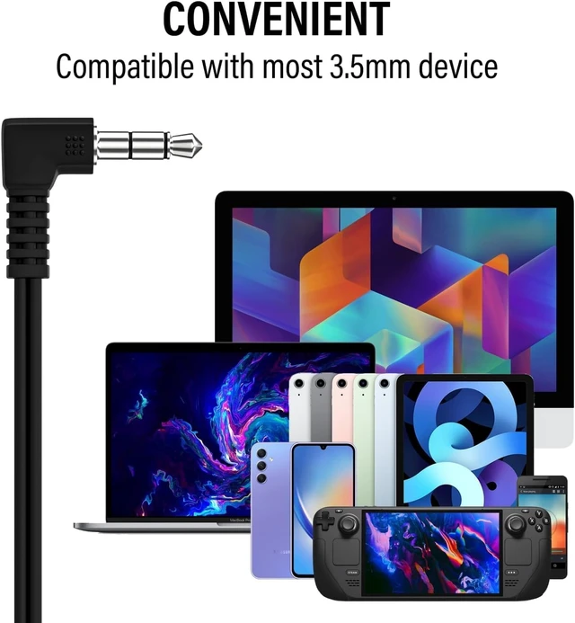 Alt view image 5 of 5 - Maeline Bulk Earbuds 300 Pack Stereo Headphones Ideal for K-12-College Classrooms, Library, Travel, Gym, Museum, 3.5mm Plug, Tangle-Free Wired Earbuds for Phone, Tablet, Computer, Laptop, Black