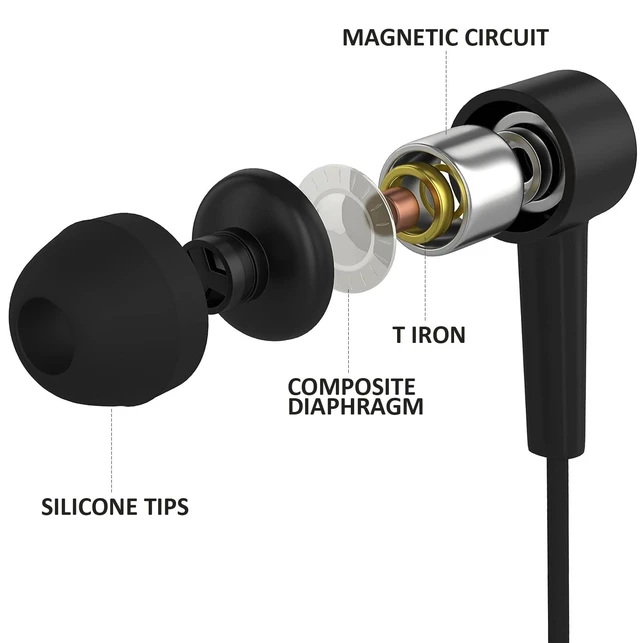 Alt view image 3 of 5 - Maeline Bulk Earbuds 300 Pack Stereo Headphones Ideal for K-12-College Classrooms, Library, Travel, Gym, Museum, 3.5mm Plug, Tangle-Free Wired Earbuds for Phone, Tablet, Computer, Laptop, Black