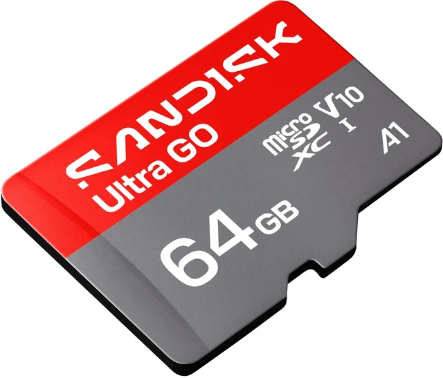 Alt view image 2 of 4 - SanDisk 64 GB Class 10/UHS-I (U1) microSDXC