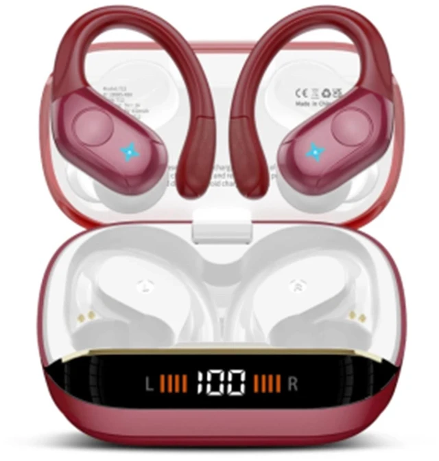 Main image of Wireless Earbuds Sports, 75Hrs Bluetooth 5.4 Headphones, Bass Hi-Fi Stereo