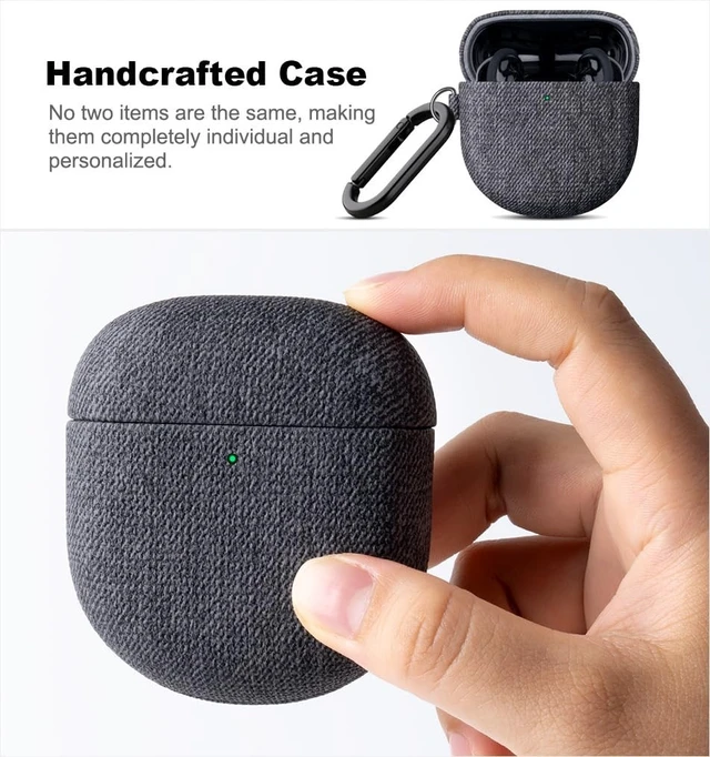 Alt view image 4 of 5 - Haobobro Case with Clip for Bose QuietComfort Ultra Earbuds 1st & 2nd Gen