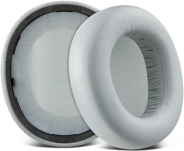 Main image of SOULWIT Earpads for SteelSeries Arctis Nova Elite Wireless Gaming Headset, Replacement Ear Pads Cushions with Soft Protein Leather and High-Density Memory Foam - Gray