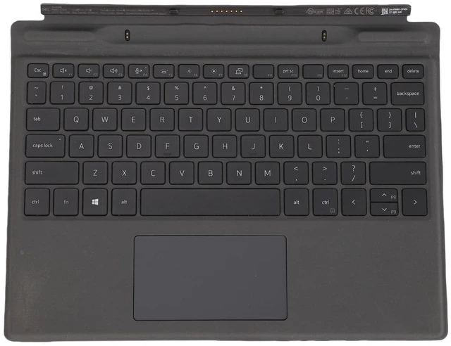 Main image of Laptop Detachable Keyboard for Latitude 7320 7310, New Genuine Replacement Travel Keyboard, Seamless Connection Backlighting English Layout Keyboard with Touchpad