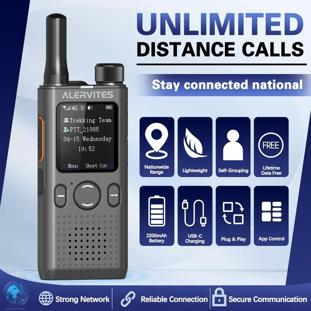Alt view image 3 of 5 - (Lifetime Free) Rapid Global Walkie Talkies Fast Radio Unlimited Range