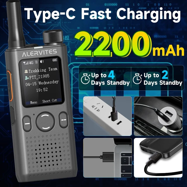 Alt view image 5 of 5 - (Lifetime Free) Rapid Global Walkie Talkies Fast Radio Unlimited Range