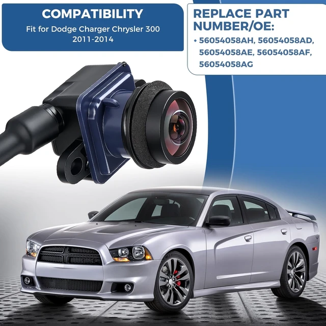 Alt view image 2 of 5 - Rear View Backup Camera Fit for Dodge Charger Chrysler 300 2011-2014
