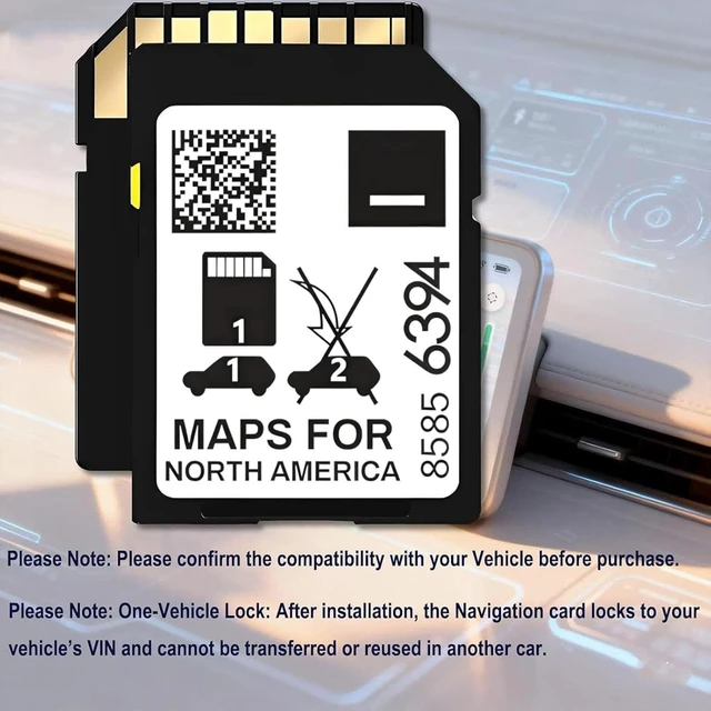 Alt view image 4 of 5 - 2026 Navigation SD Card 8585 6394 Map for GMC Cadillac Buick GM Chevrolet