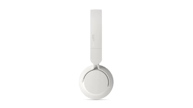 Alt view image 3 of 5 - Philips TAH4000 Wireless On-Ear Bluetooth Headphones, 70H Playtime, Dynamic Bass - White