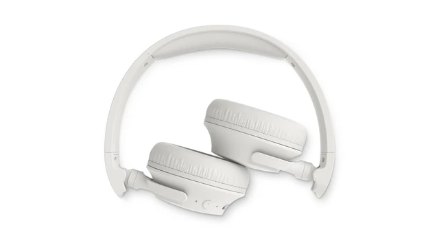 Alt view image 4 of 5 - Philips TAH4000 Wireless On-Ear Bluetooth Headphones, 70H Playtime, Dynamic Bass - White