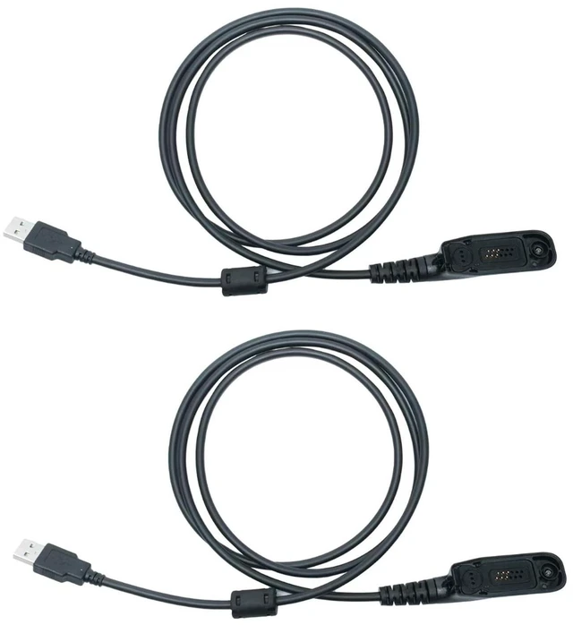 Main image of TDYU USB Programming Cable Compatible with Motorola XPR6580 APX6000 2PCS