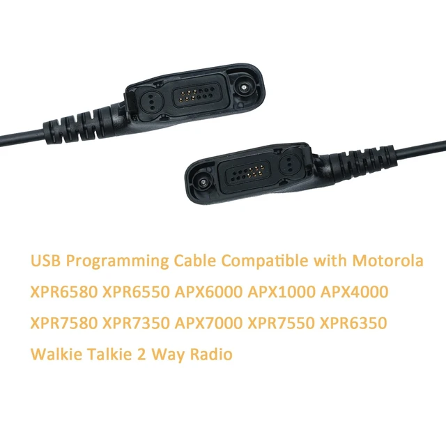 Alt view image 3 of 5 - TDYU USB Programming Cable Compatible with Motorola XPR6580 APX6000 2PCS