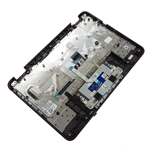 Alt view image 4 of 5 - 9X8D7 09X8D7 Replacement for Dell Chromebook 11 3100 Laptop Upper case Palmrest Assembly Part with Non-Backlit US Keyboard and Touchpad